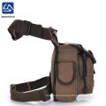 China manufacture multi-function outdoor sport canvas waist leg bag